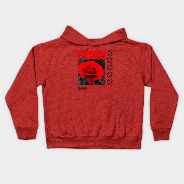 Thorny Kids Hoodie by ArtTunnel